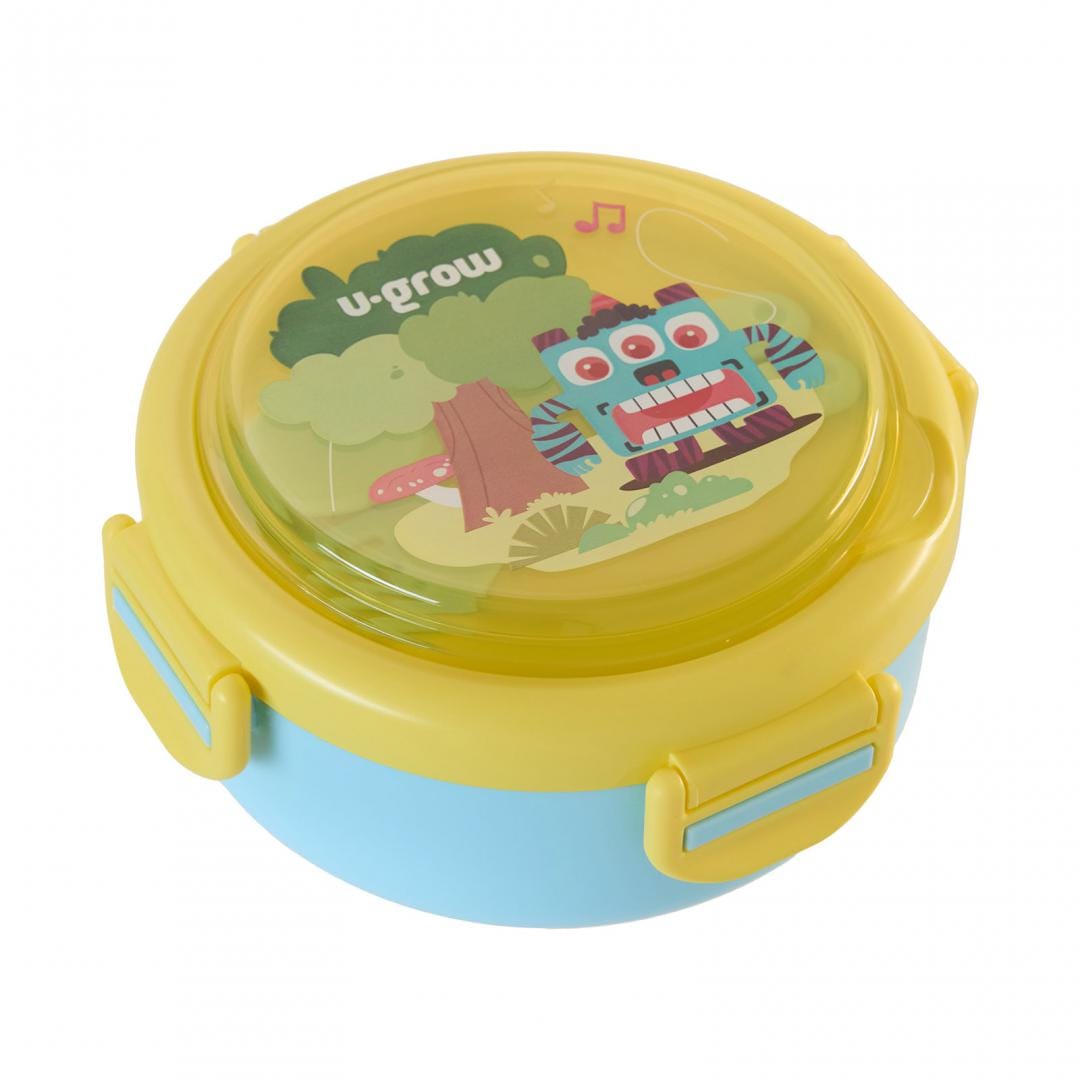 U-Grow Alimentație bebe Caserola Termica U-Grow A-1418BL | Cu Lingurita si Furculita, Blue