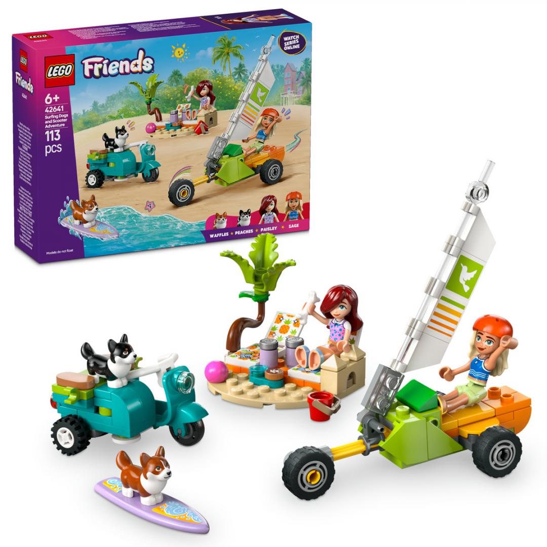 Aventuri cu Catei la Surfing și pe Scuter, LEGO42641