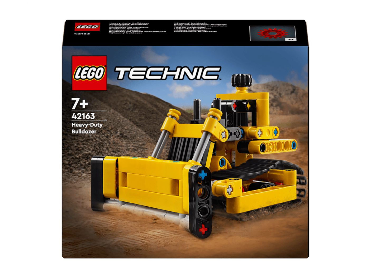 Lego Jucării Set Constructie LEGO Technic 42163 | Buldozer, Mare Capacitate, Cadou