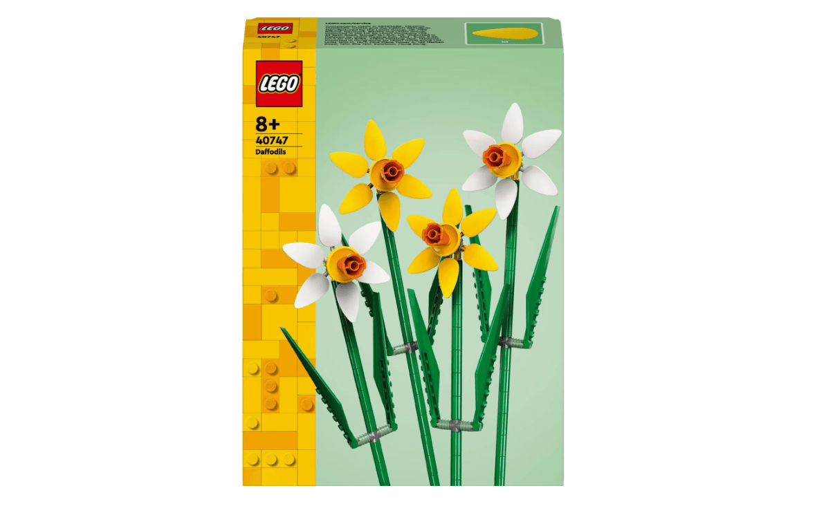 Lego Jucării Set Constructie LEGO 40747 | Narcise, Polybag, Cadou