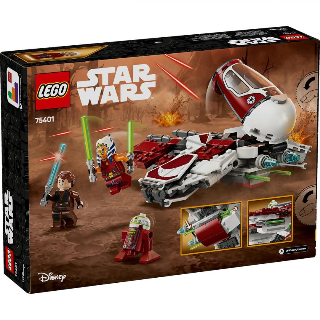 Lego Jucării Set Constructie LEGO Star Wars 75401 | Nava Inter.jedi A Lui Ahsoka, 601 Piese, 9+