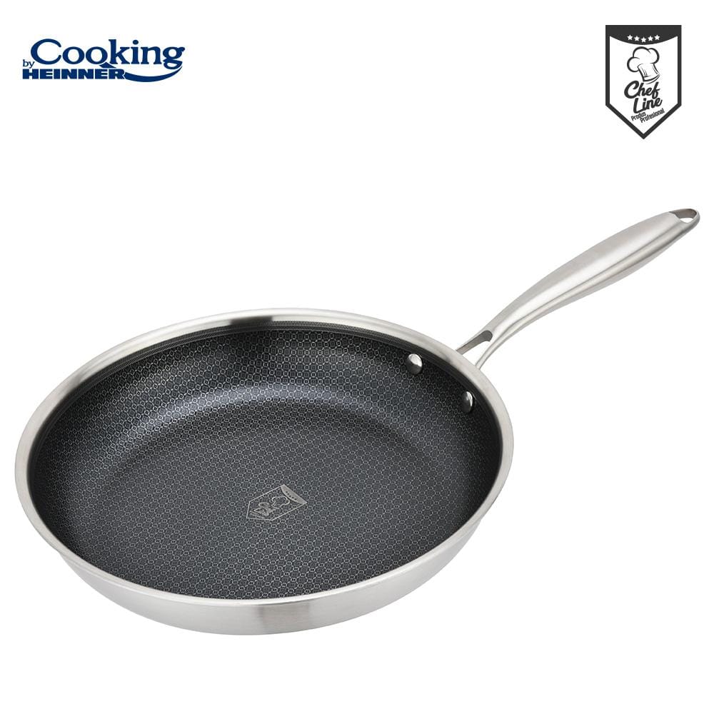 Heinner Tigaie Tigaie Heinner HR-MRK-28T | Inox 3 Straturi, 28cm, Titanium3, 5.5cm