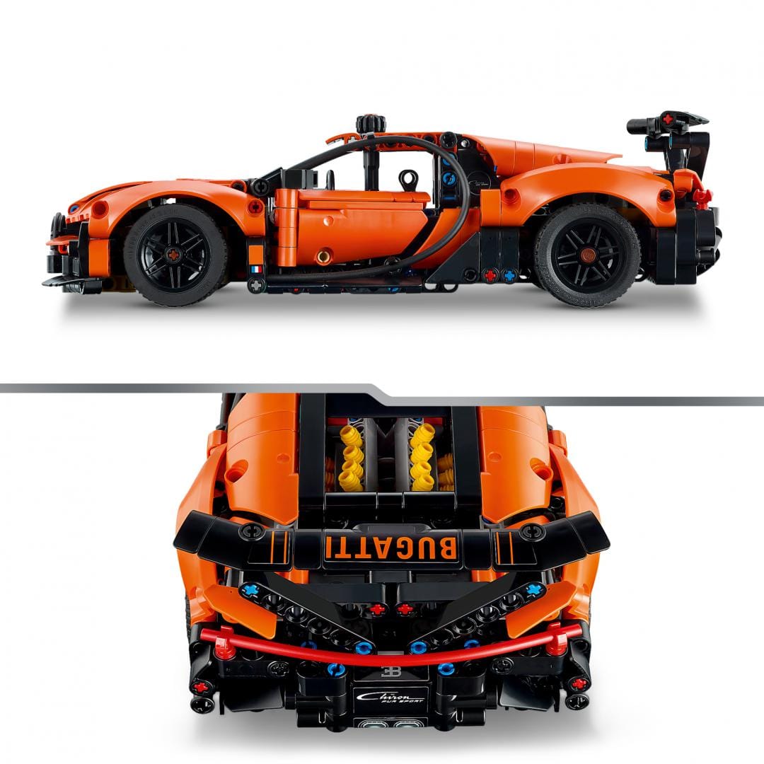 Lego Jucării Set Constructie LEGO Technic 42222 | Bugatti Chiron Pur Sport, Hypercar, 3599 Piese, 18+