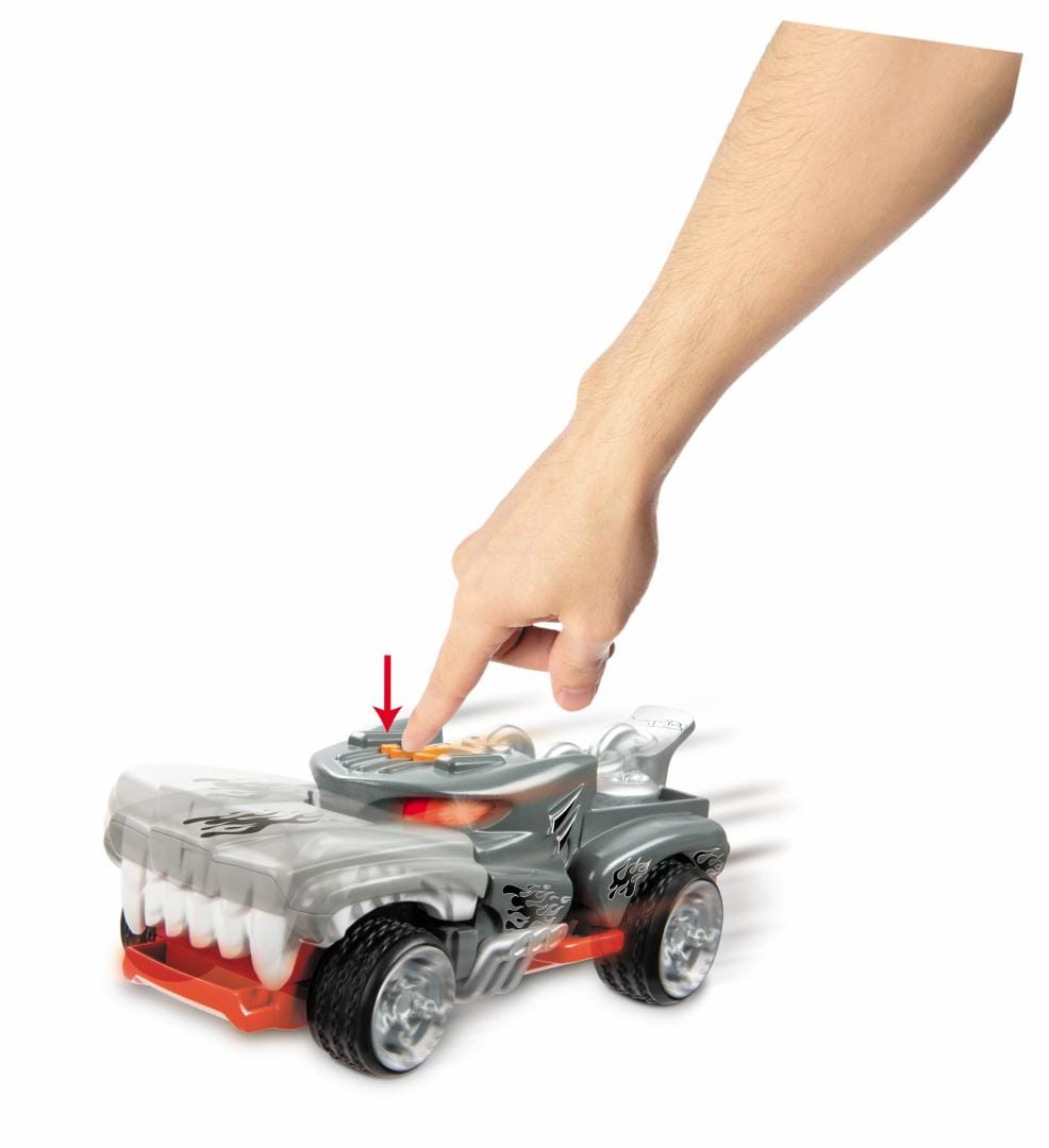 Mondo Jucării Jucarie Mondo Hot Wheels MDHW51221 | Masina Monster Action-hotweiler, Lumini, Sunete