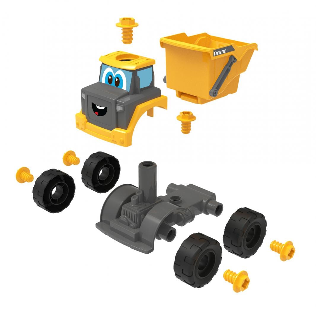 Tomy Jucării Set Constructie TOMY T47508 | Basculanta John Deere, Jucarie Educativa