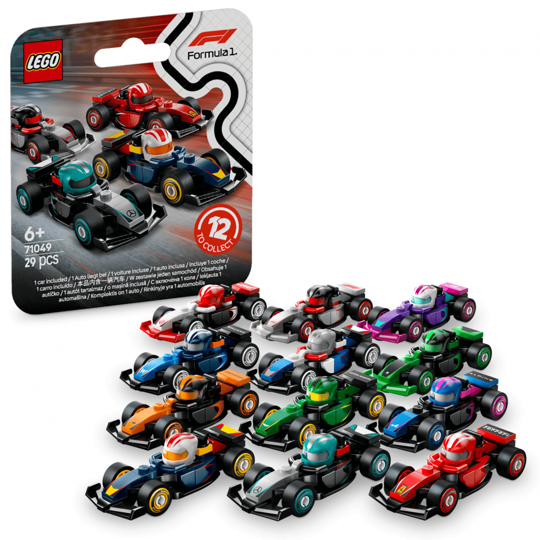 Lego Jucării Set Constructie LEGO 71049 | Masini de Curse F1, Colectie, Cadou
