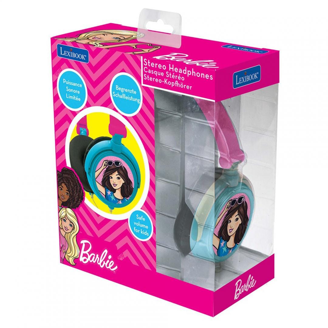 Lexibook Jucării Casti Pliabile Lexibook HP010BB | Cu Fir, Barbie, Pentru Copii