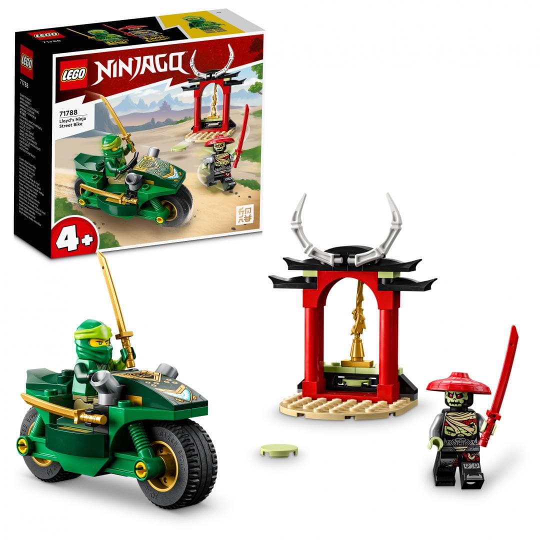 Lego Jucării Set Constructie LEGO Ninjago 71788 | Motocicleta de Strada Ninja, Lloyd, Cadou