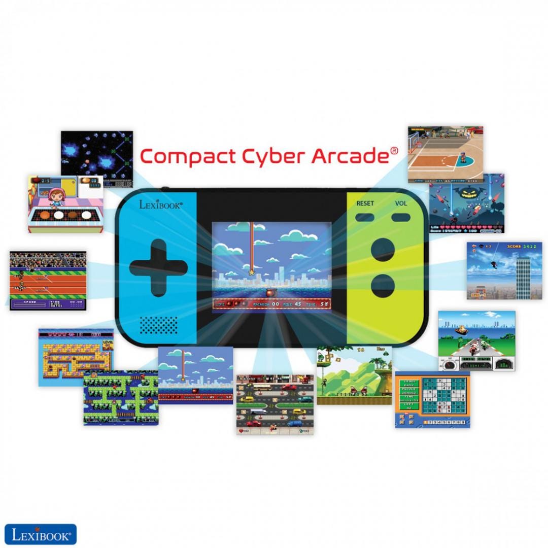 Lexibook Jucării Consola Jocuri Lexibook JL2377 | 250 Jocuri, Compact Cyber Arcade