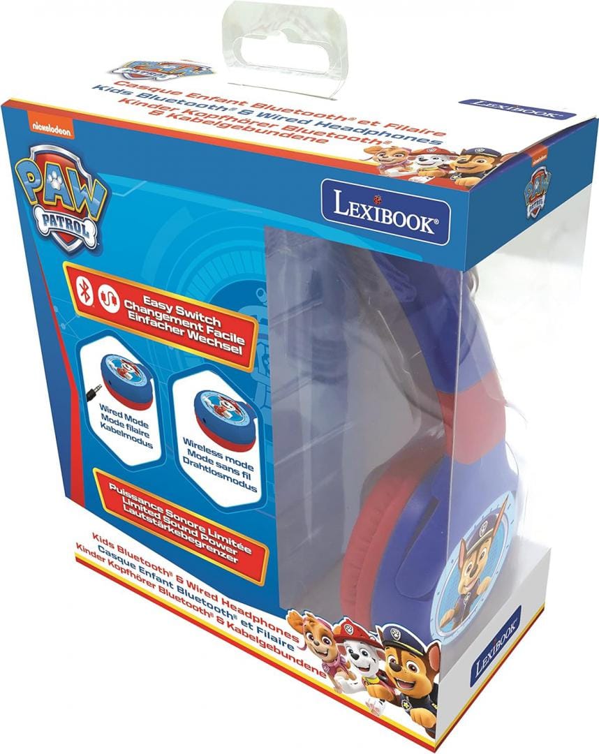 Lexibook Jucării Casti Wireless Lexibook HPBT010PA | Paw Patrol, Pliabile, Bluetooth