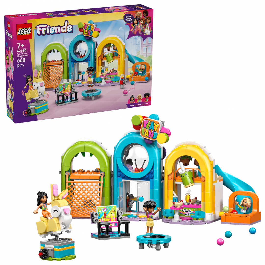 Lego Jucării Set Constructie LEGO 42686 | Loc de Joaca la Interior, Cadou Copii