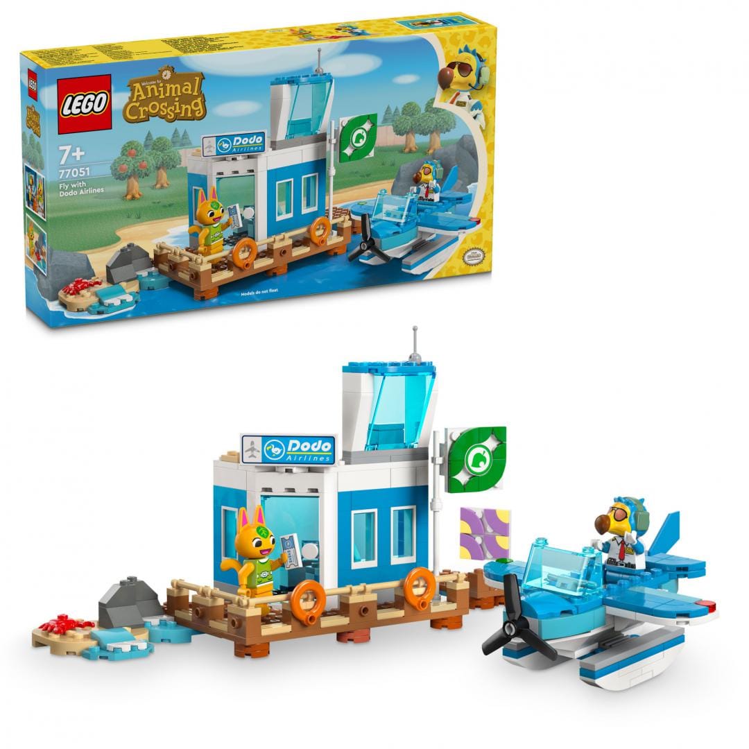 Lego Jucării Set Constructie LEGO 77051 | Dodo Airlines, Animal Crossing, 382 Piese, 7+