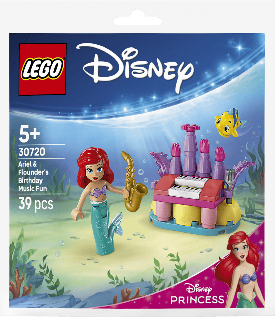 Lego Jucării Set Constructie LEGO 30720 | Flounder, Distractie Muzicala, Ariel, Polybag