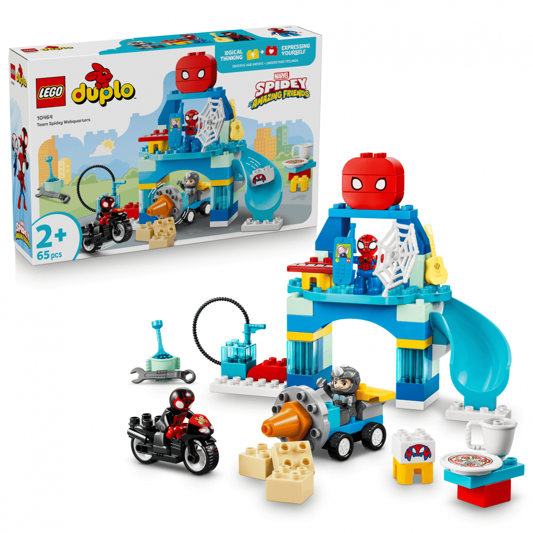 Lego Jucării Set Constructie LEGO Marvel 10464 | Sediul Echipei lui Paienjenel