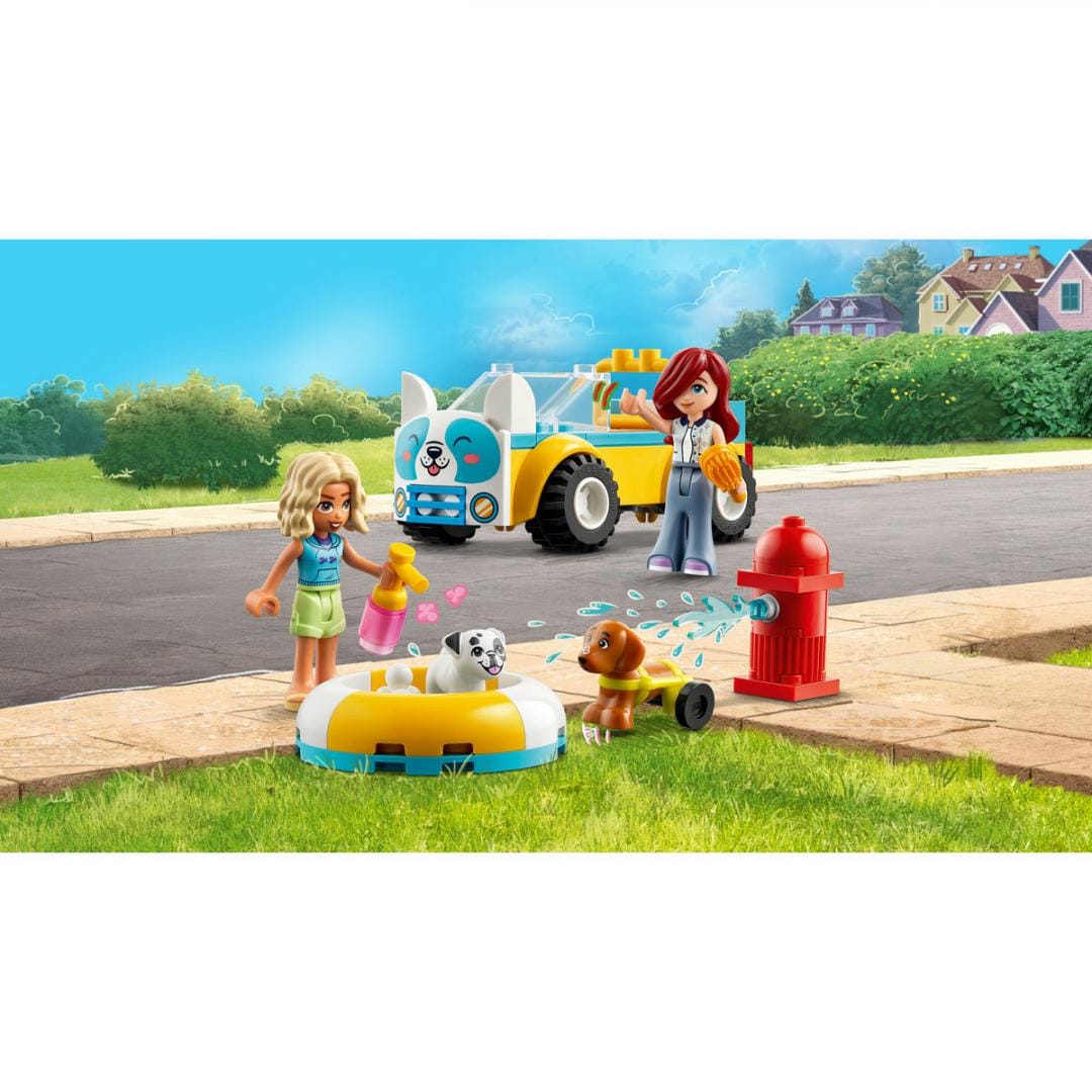 Lego Jucării Set Constructie LEGO 42635 | Masina Toaletare Caini, Cadou Copii