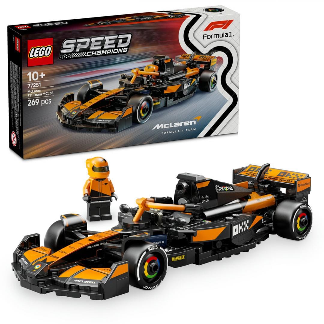 Lego Jucării Set Constructie LEGO Speed Champions 77251 | McLaren F1, Team MCL38, Masina Curse