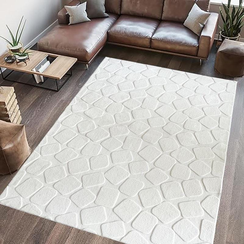 Heinner Covor Covor Heinner HR-STNRUG120-CRM | 120x160cm, Model Stone, Relief, Crem