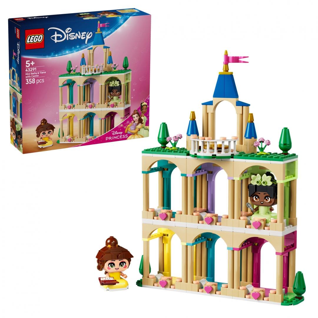 Lego Jucării Set Constructie LEGO Disney Princess 43291 | Belle si Tiana, Castel, 125 Piese, 5+