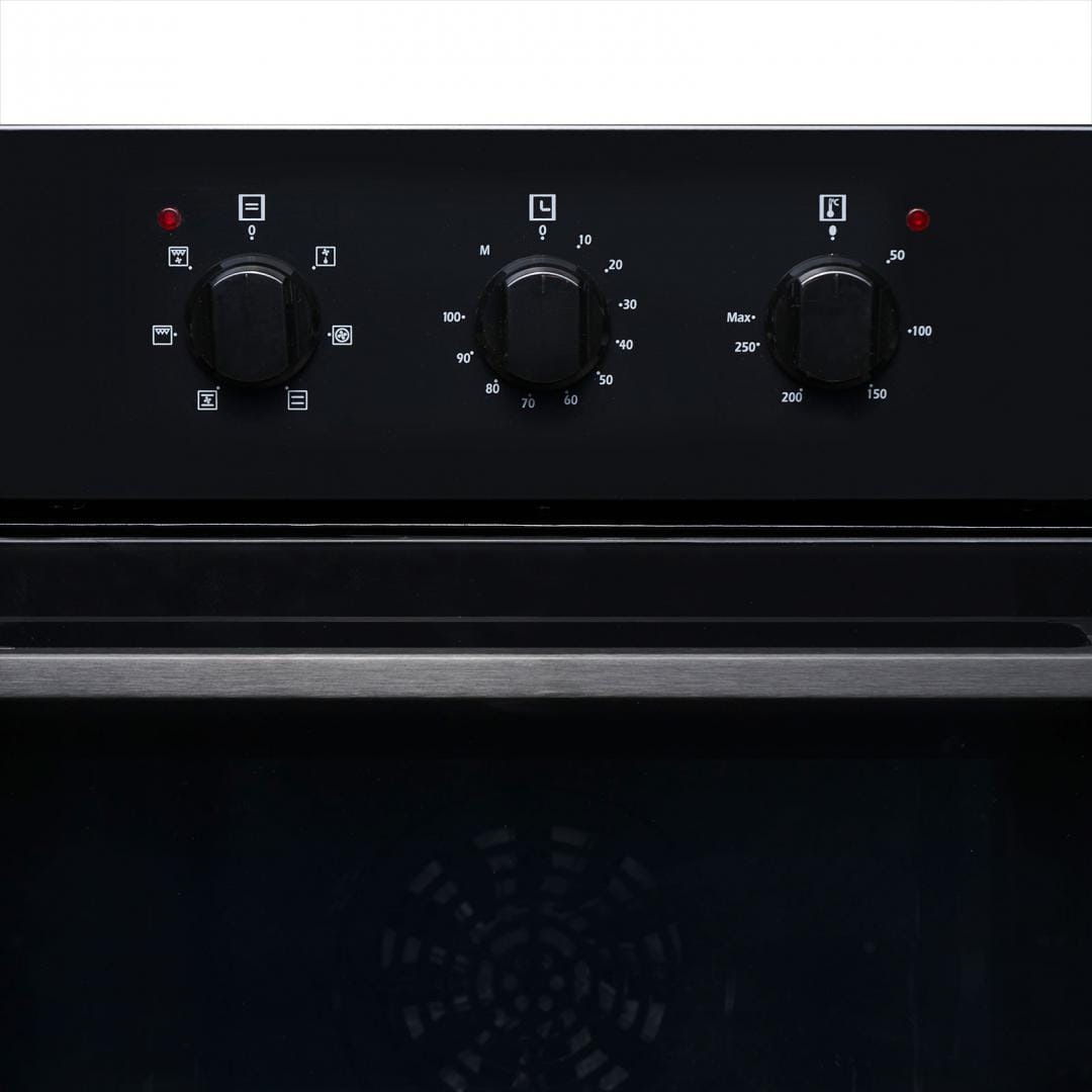 Heinner Cuptor incorporabil Cuptor Incorporabil Heinner HBO-V656GC-BK | 65L, 8 Functii, Grill, Negru, 59.5x55x59.5cm