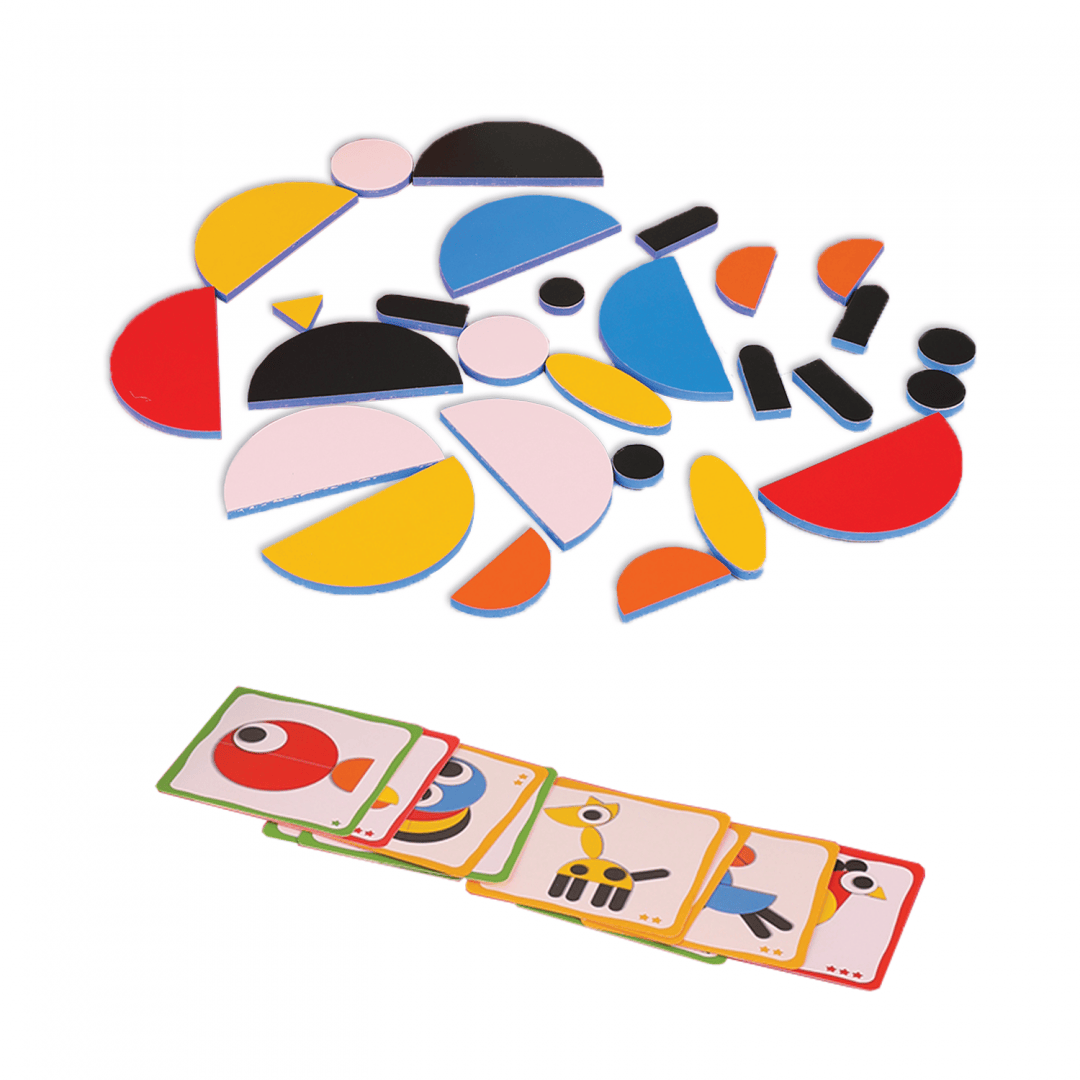 Puedo Toys Jucării Jucarie Puedo Toys PUEDOK1923 | Spuma EVA, Forme Colorate, 29 Piese