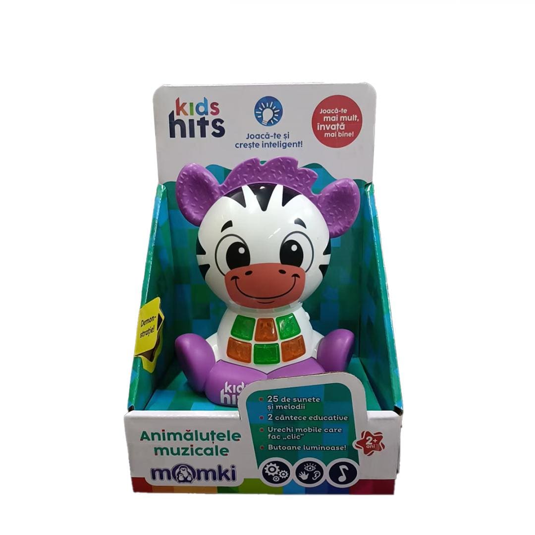 Kids Hits Jucării Jucarie Kids Hits KH10/004-RO | Bebelus Zebra, Interactiv, Cadou