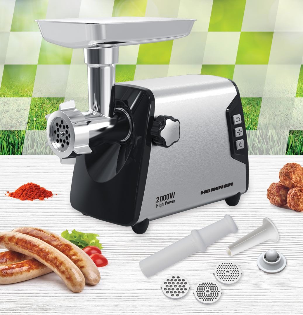 Heinner Masina de tocat Masina de Tocat Heinner Blade Pro HMG-Y2000SS | 2000W, Inox