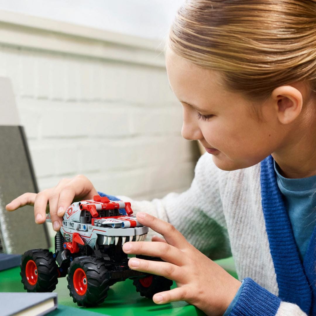 Lego Jucării Set Constructie LEGO Technic 42200 | Monster Jam Thunderroarus, Pull-back, Cadou