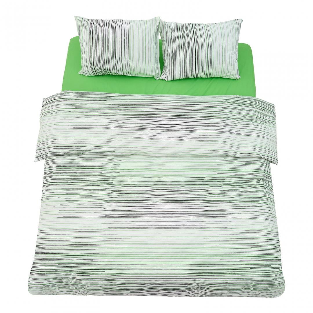 Heinner Lenjerie de pat Cearceaf cu elastic Heinner HR-180-144FIT-MLS | 180x200cm, Bumbac, Mils