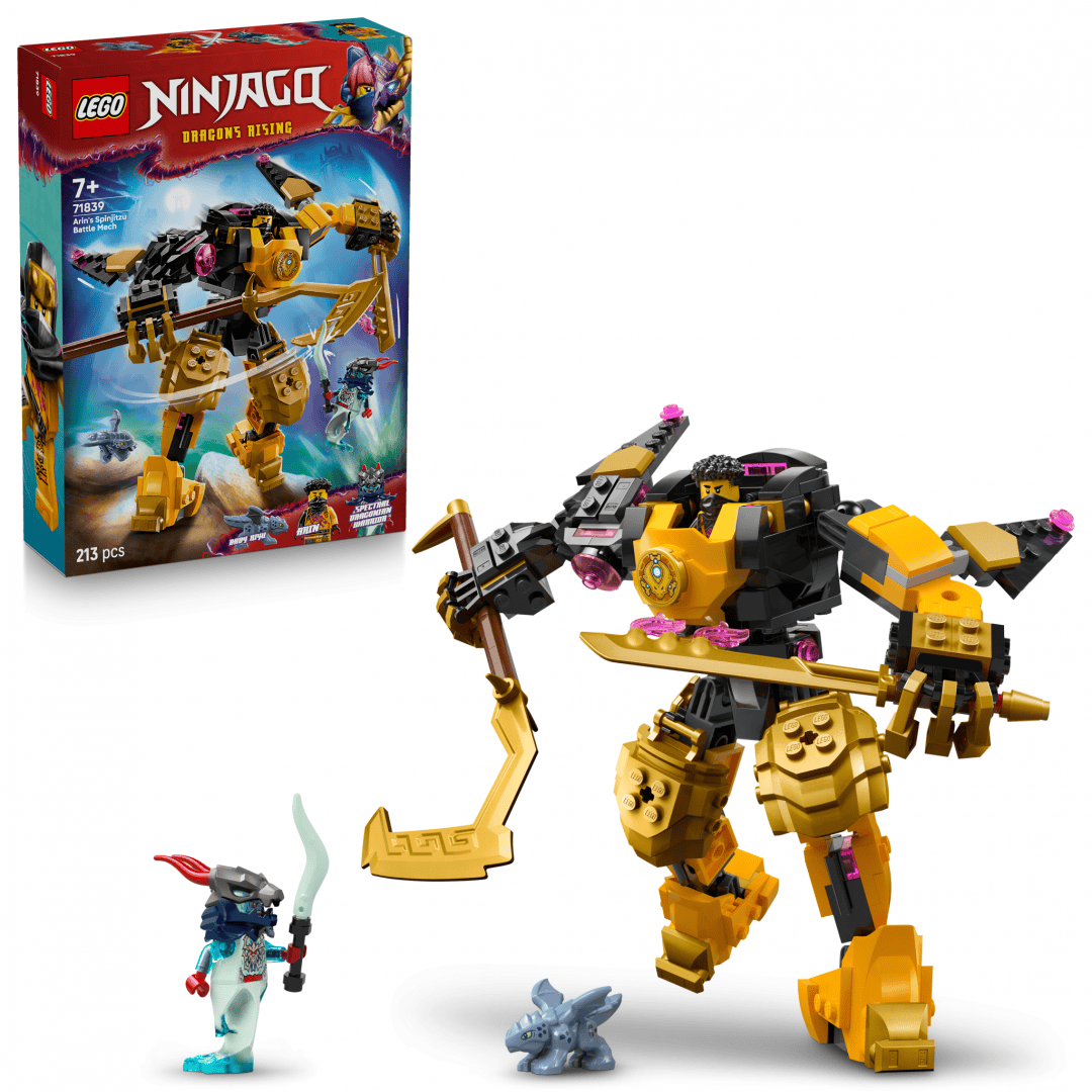 Lego Jucării Set Constructie LEGO Ninjago 71839 | Robot Lupta Spinjitzu, Cadou