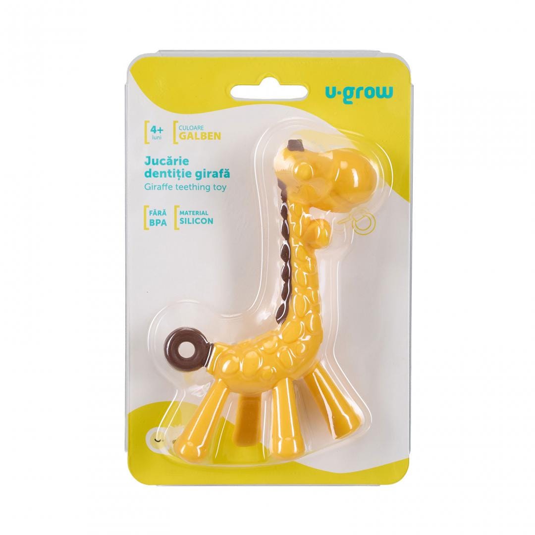 U-Grow Jucării Jucarie Dentitie U-Grow UG-170 | Girafa, Bebelusi, Sigura