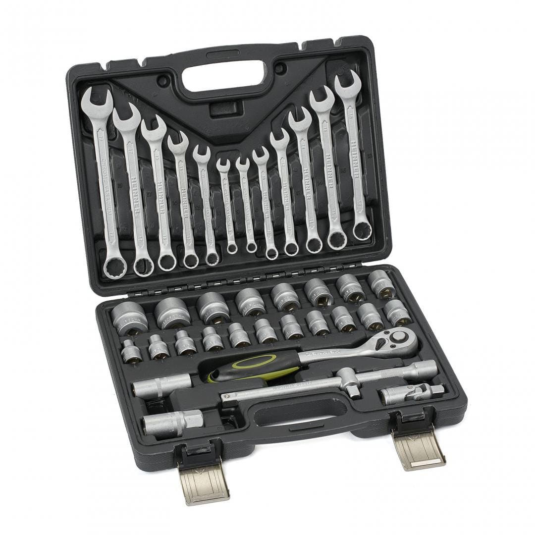 Heinner Trusa scule Trusa Scule Heinner CTSM013 | 37 Piese, 1/2", CR-V