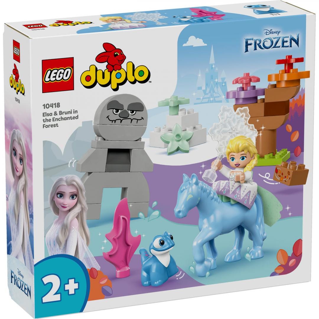 Lego Jucării Set Constructie LEGO Duplo 10418 | Elsa si Bruni, Padurea Fermecata, Frozen