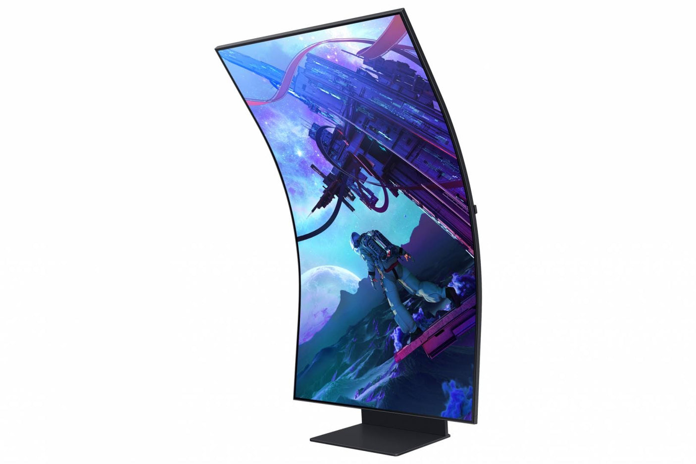 Samsung Monitor PC Monitor Samsung LS55CG970NUXDU | 55", VA, 4K, 165Hz, 1ms, 1000R