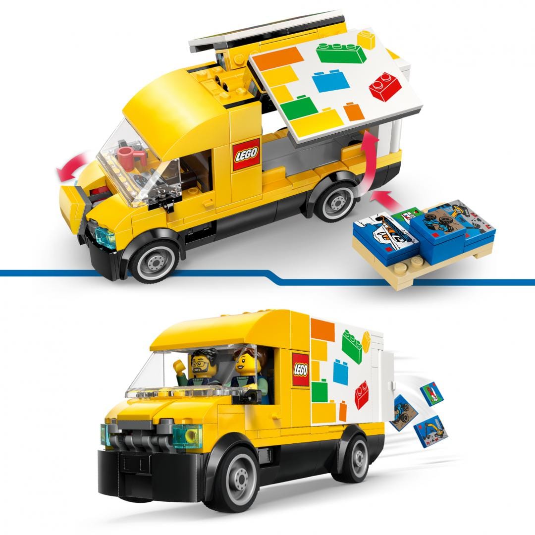Lego Jucării Set Constructie LEGO City LEGO60500 | Furgoneta, Vehicul, Cadou
