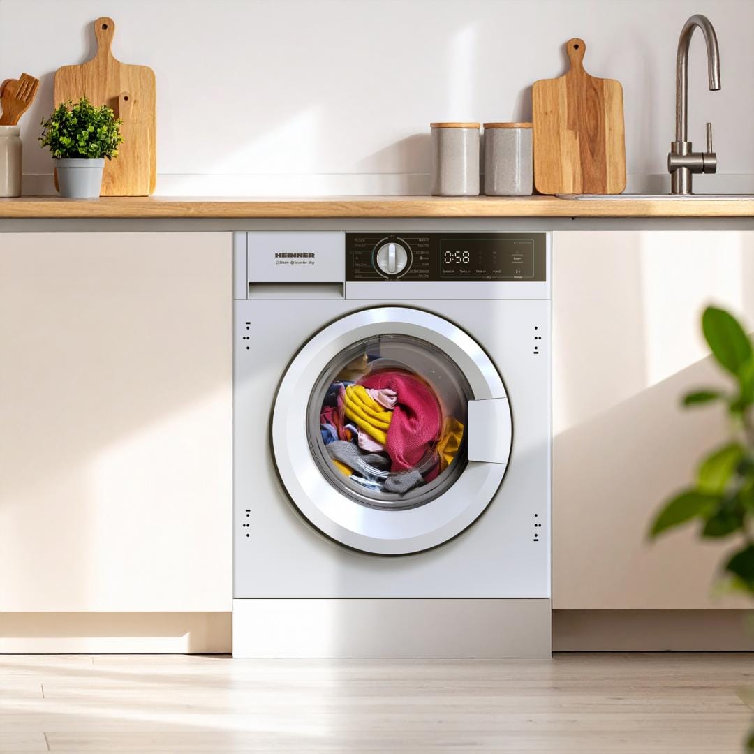 Heinner Masina de spalat rufe Masina de spalat rufe incorporabila Heinner HWM-BI814IVA+++ | 8kg, 1400RPM, A+++, 59.5x54x82.5cm