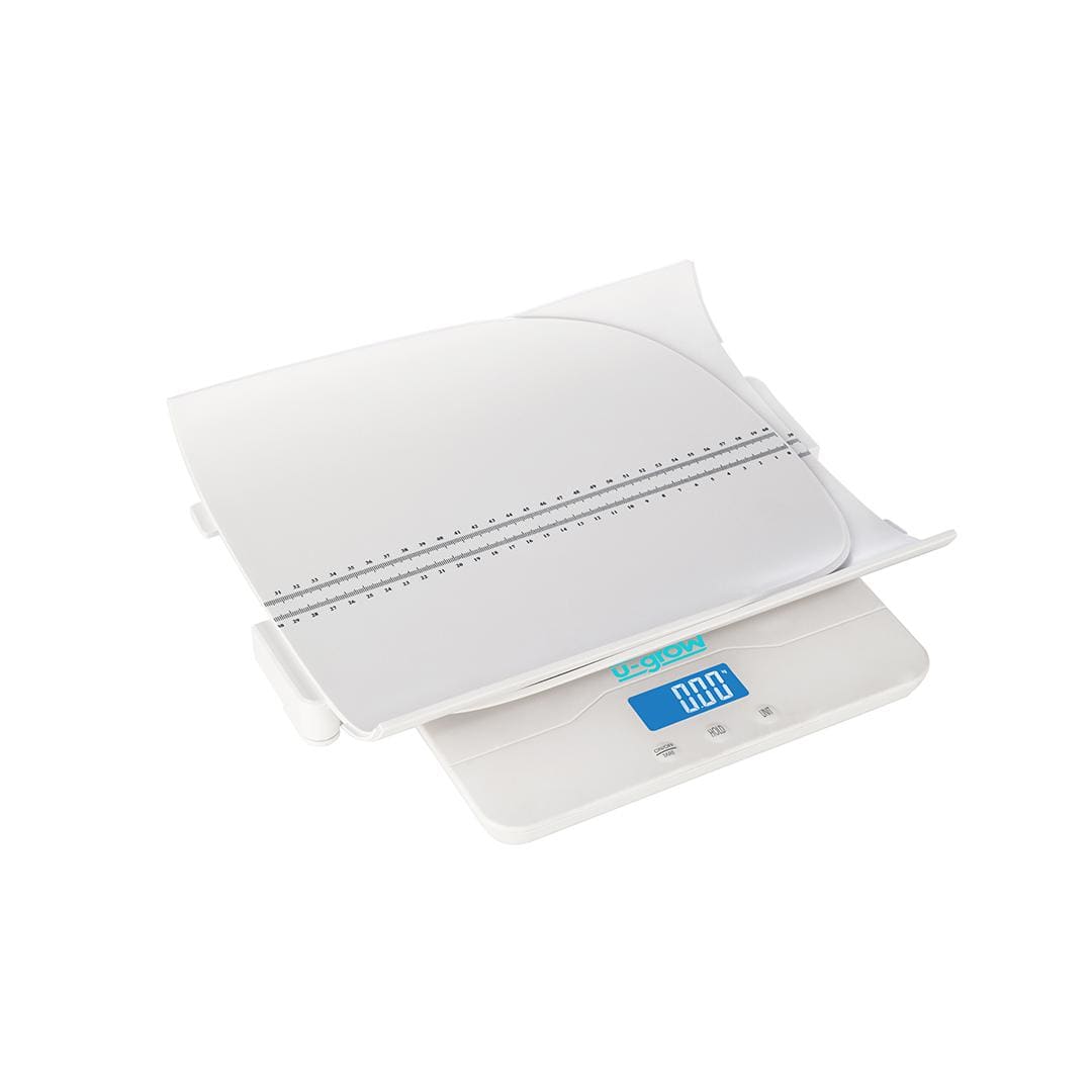 U-Grow Puericultură Cantar Digital Corporal U-Grow U001-BS | 2in1 Bebe si Mama, Display LED, 100kg, Alb
