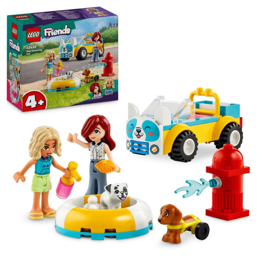Lego Jucării Set Constructie LEGO 42635 | Masina Toaletare Caini, Cadou Copii