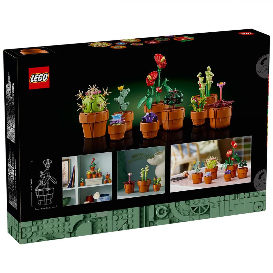 Lego Jucării Set Constructie LEGO 10329 | Plante de Mici Dimensiuni, Decor, Cadou
