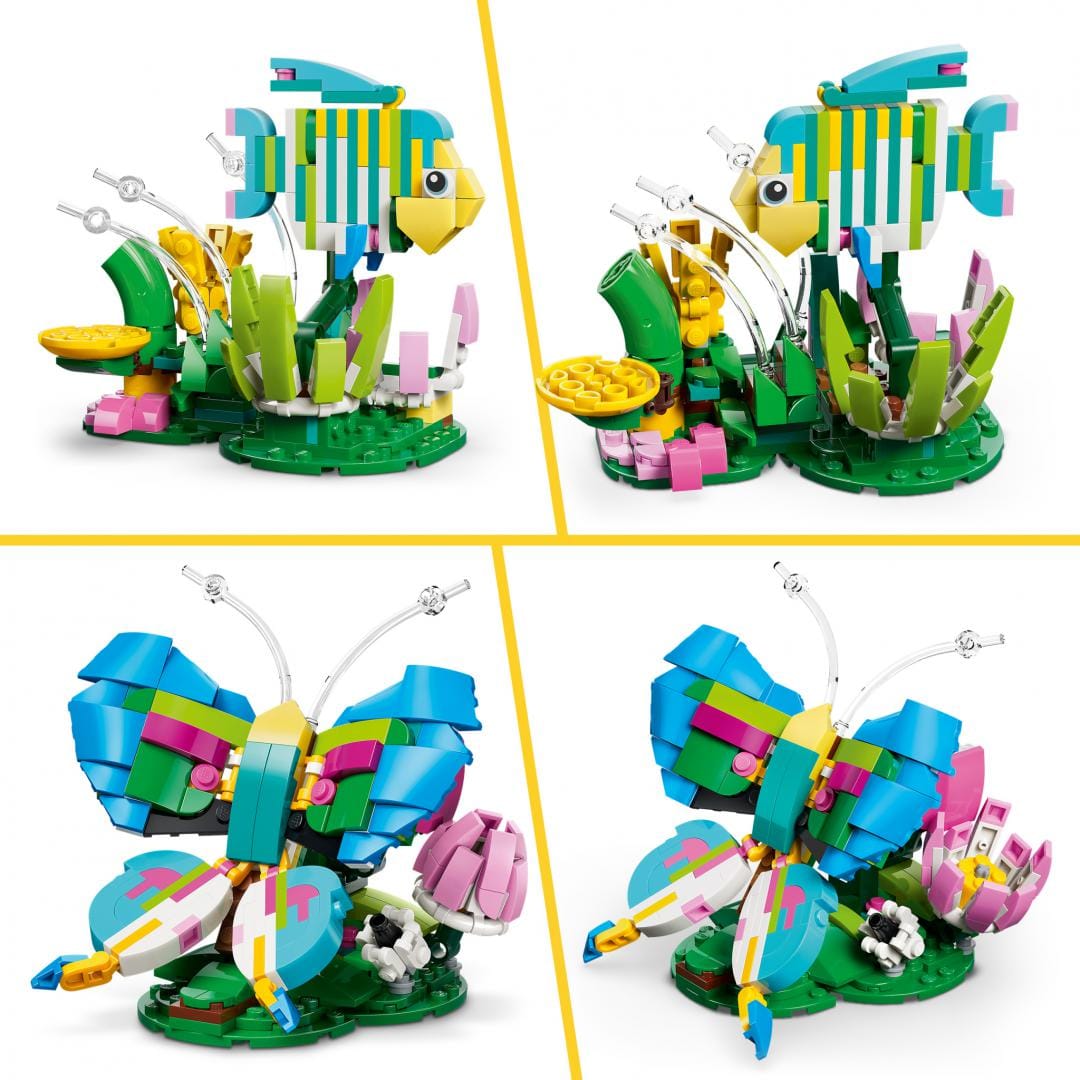 Lego Jucării Set Constructie LEGO Creator 3-in-1 31384 | Colibri Colorat, Animale Salbatice, Cadou