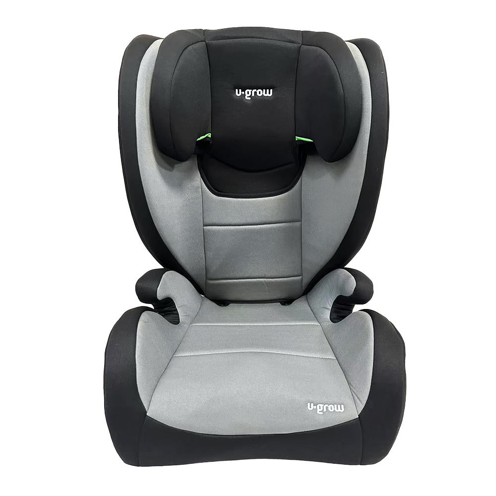 Scaun Auto I-size 100-150 Cm, Omologare R129, cu Isofix, Gri/negru, U-grow