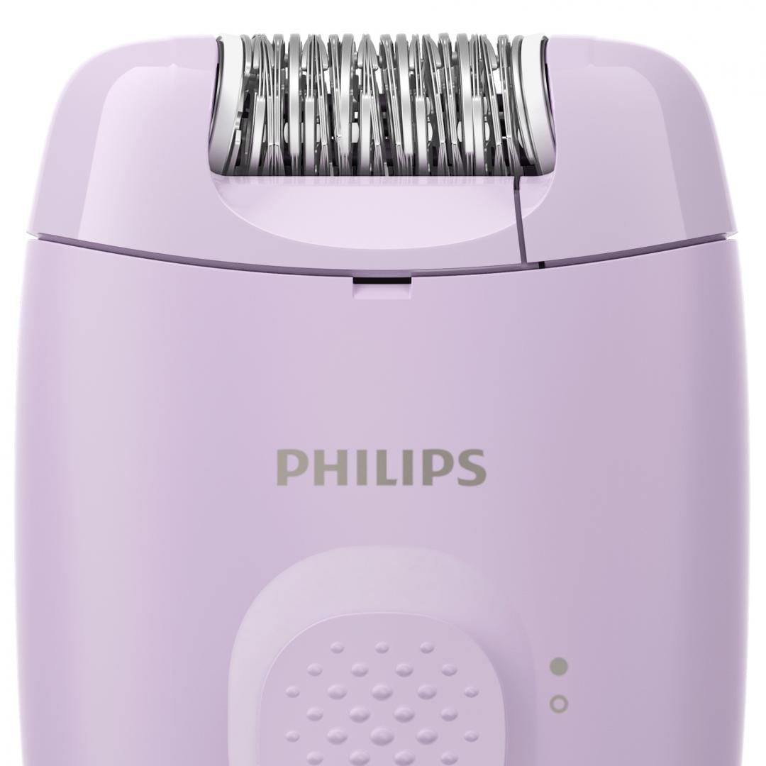 Philips Epilator Epilator Philips BRE237/00 | Seria 2000, 1 viteza, 2 accesorii, Retea, Lila