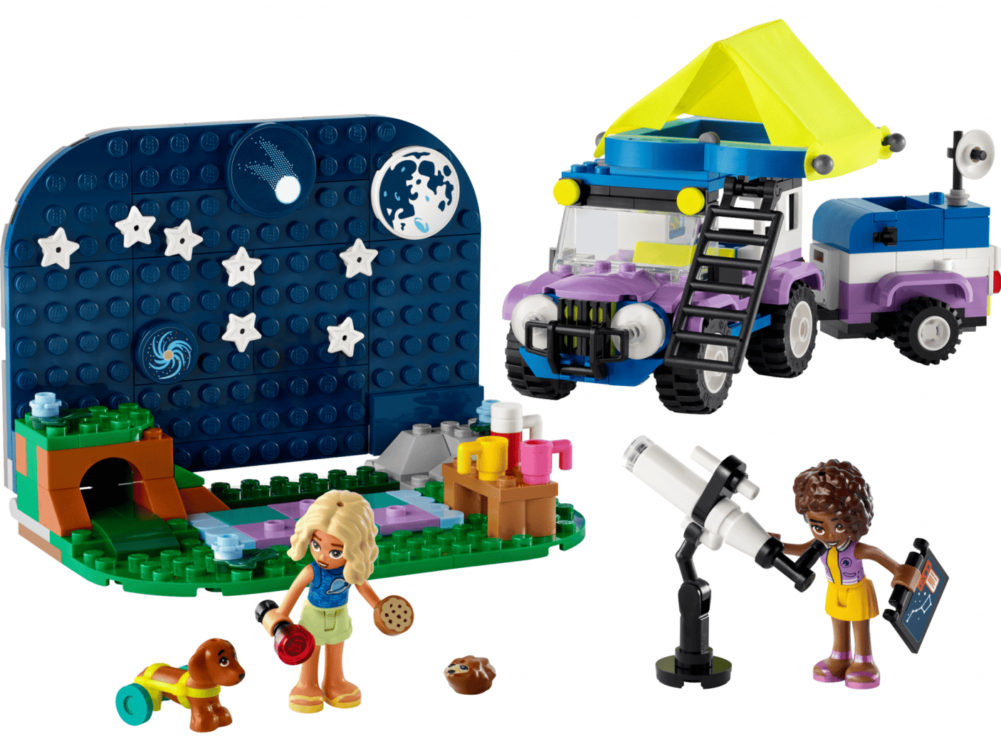 Lego Jucării Set Constructie LEGO 42603 | Vehicul Camping, Observare Stele, Cadou