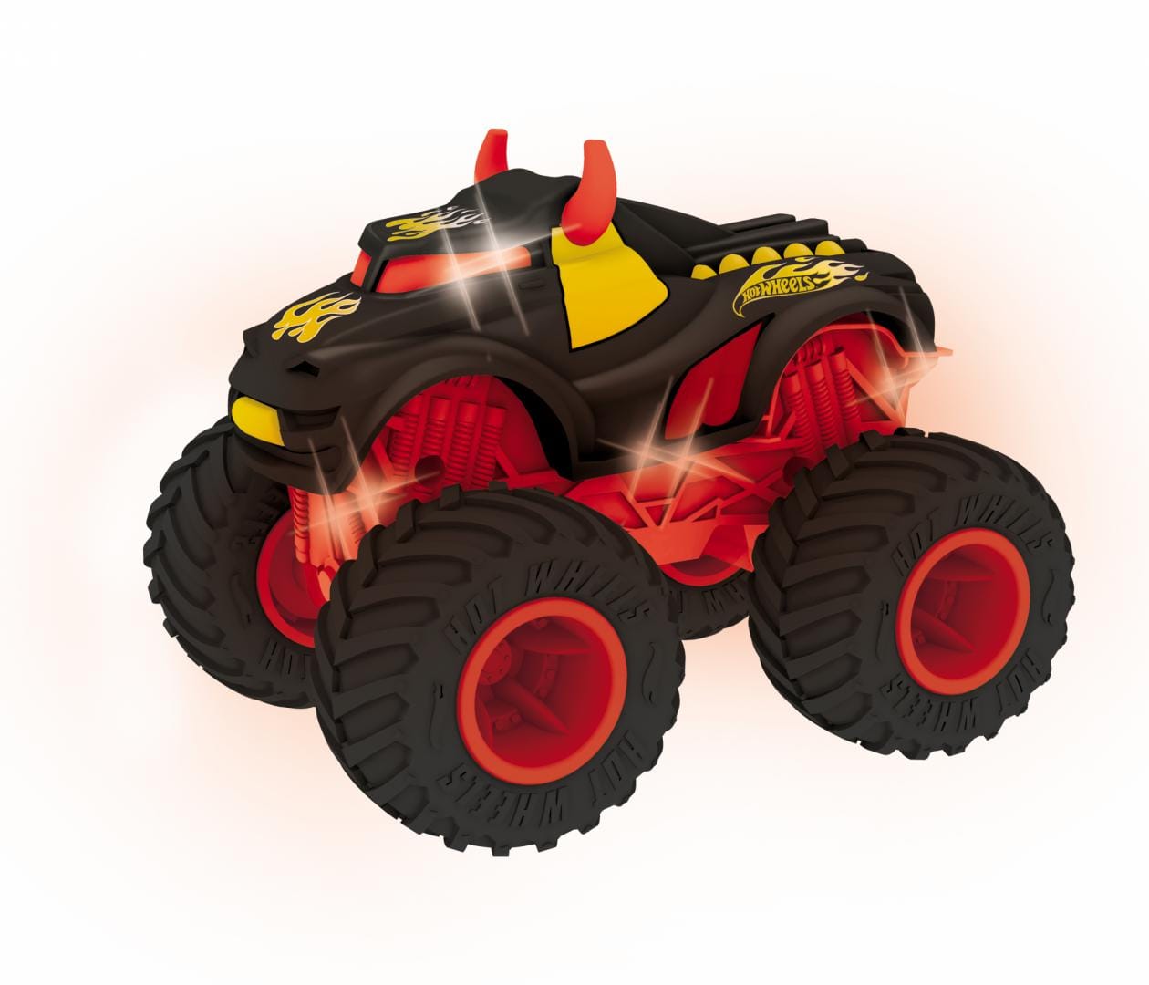 Mondo Jucării Jucarie Mondo Hot Wheels MDHW512272 | Masina Rev Tredz, Lumini si Sunete, Rosu