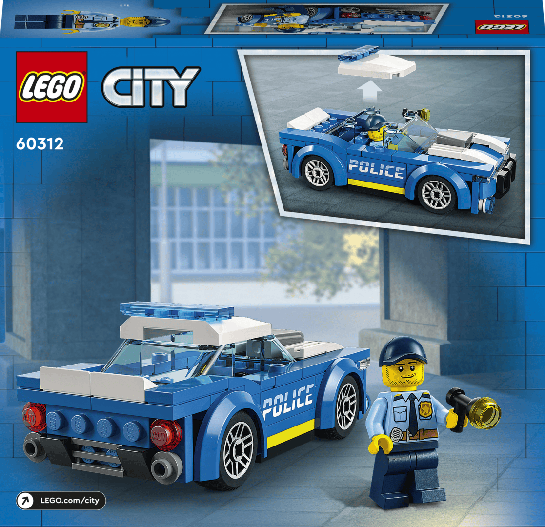Lego Jucării Set Constructie LEGO 60312 | Masina de Politie, City, Cadou