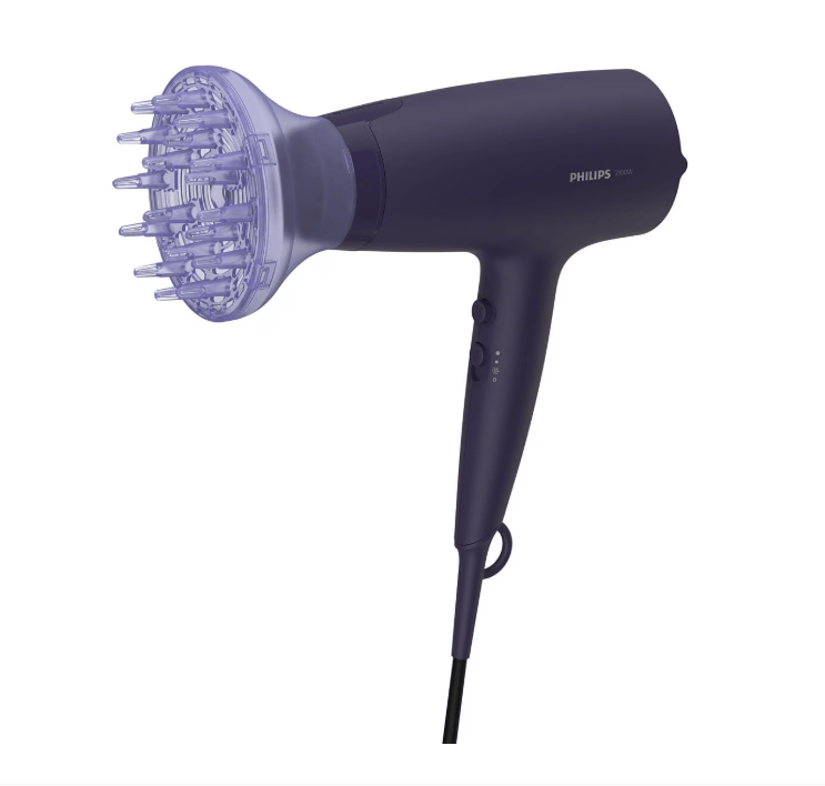 Philips Uscator de par Uscator de par Philips Seria 3000 BHD360/20 | 2100W, 6 viteze, 6 trepte temperatura, Negru
