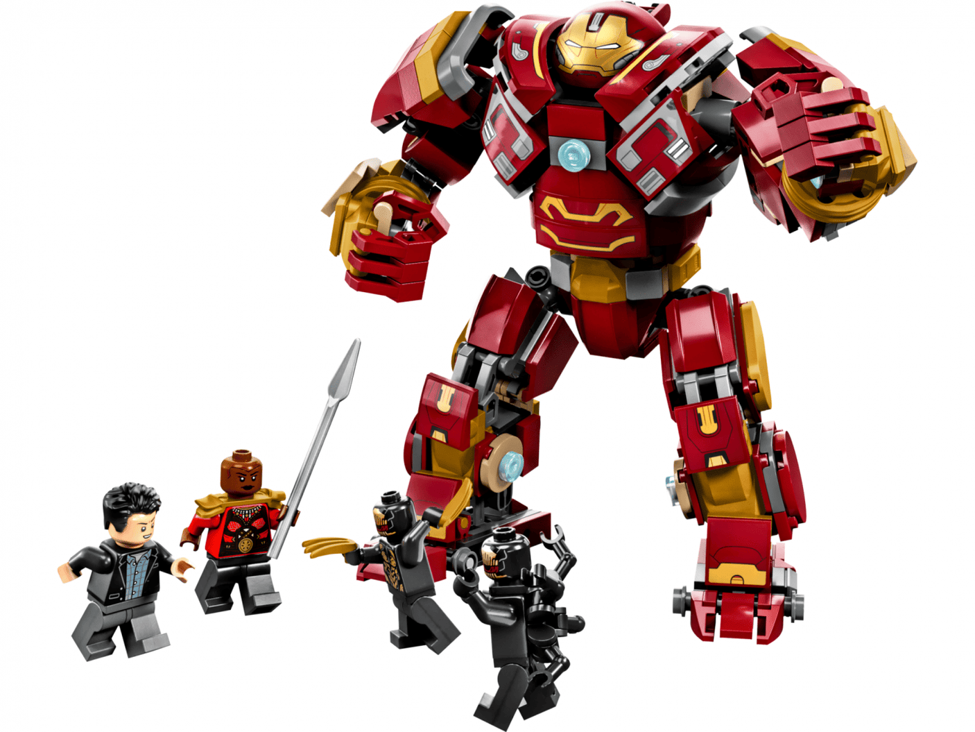Lego Jucării Set Constructie LEGO Marvel 76247 | Batalia din Wakanda, Super Eroi, Cadou