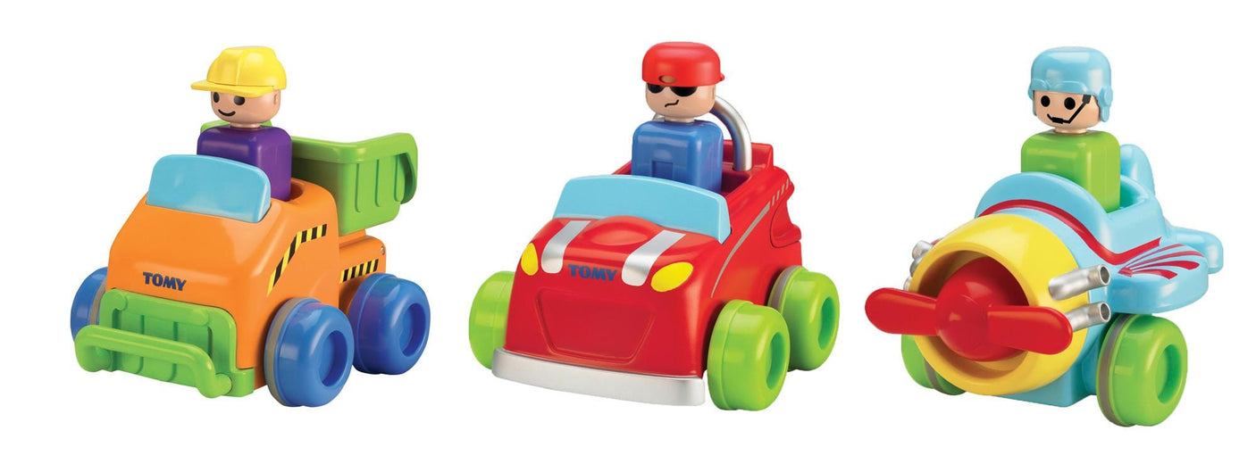 Tomy Jucării Jucarie Tomy T1012 | Vehicule Colorate, Push And Go, Diverse Modele