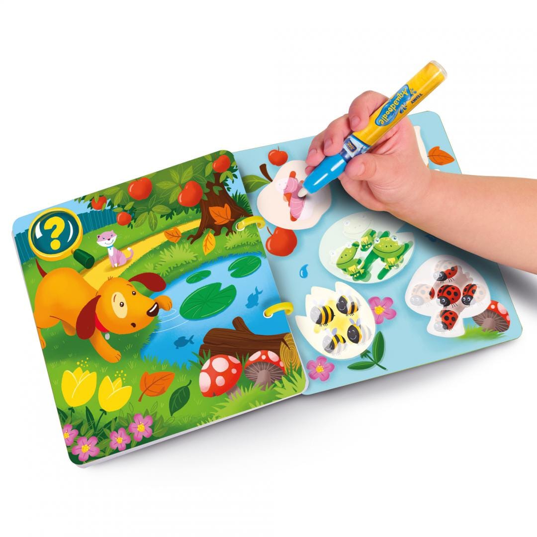 Tomy Jucării Carte de Activitati cu Stilou TOMY T73266 | Aquadoodle, Desen cu Apa, Reutilizabila