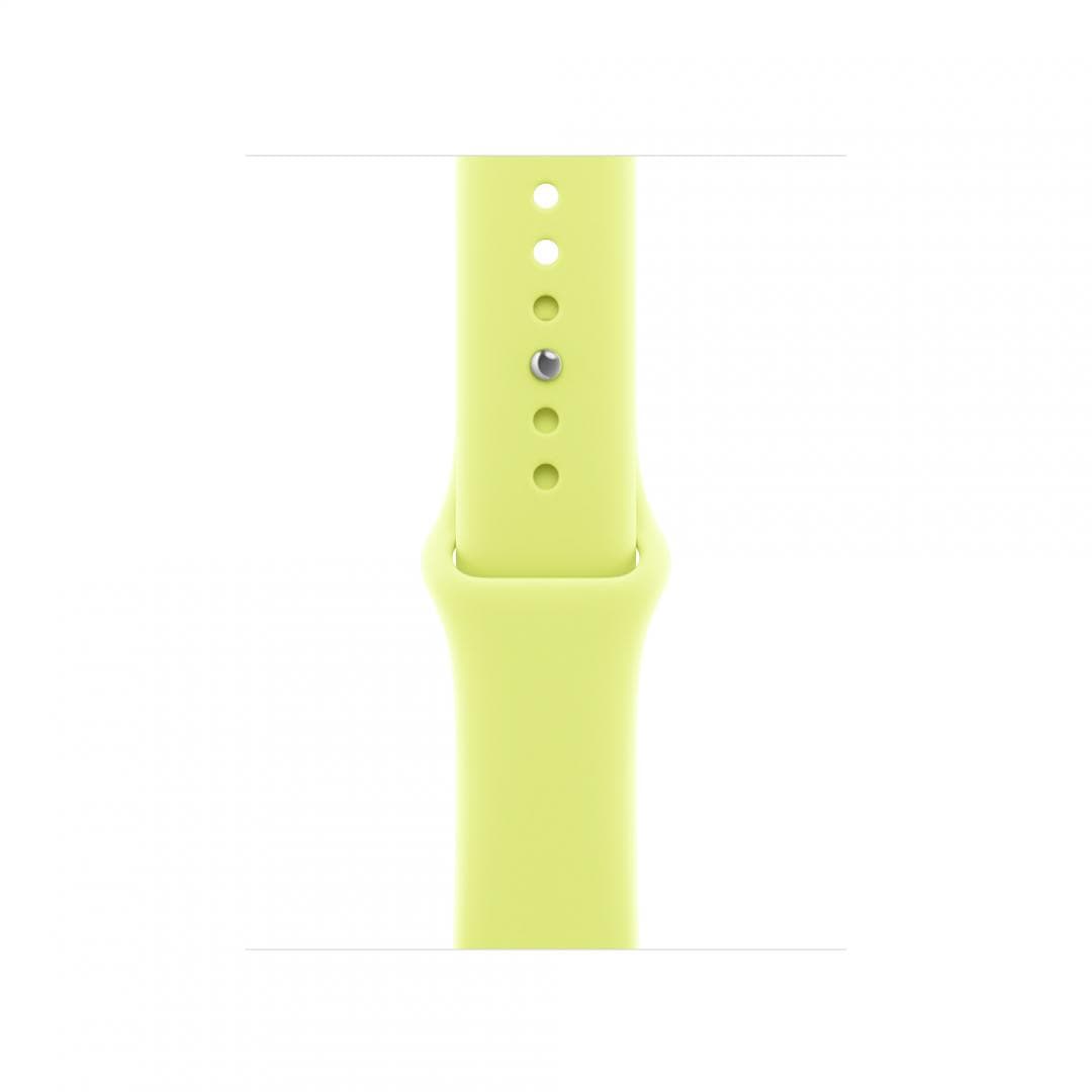 APPLE Apple Watch 42mm Neon Yellow Sport Band - S/M
