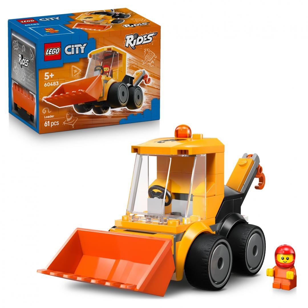 Lego Jucării Set Constructie LEGO City 60483 | Vehicule Incarcator, Constructor, Cadou